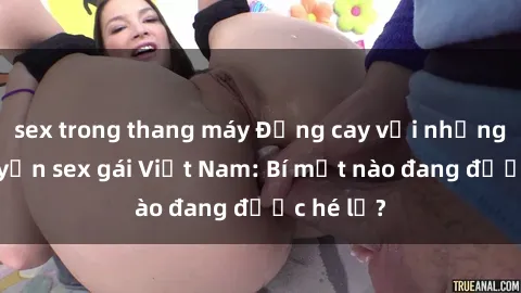 sex trong thang máy Đắng cay với những câu chuyện sex gái Việt Nam: Bí mật nào đang được hé lộ?